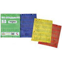Lot de 4 pochettes affichage magnétiques. - Image principale