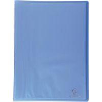 Reliure plastique 40 volets transparents 50 microns - Bleu - Image principale