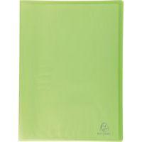 Reliure plastique 40 volets transparents 50 microns - Vert anis - Image principale