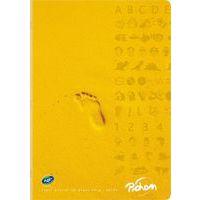 Cahier piqûre 96 pages 24x32 cm seyes super 90g - Jaune - Image principale