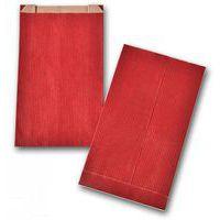Sac papier kraft rouge à soufflet 60g 24 x 41 cm (Paquet de 250) - Image principale