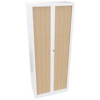 Armoire métal rideaux PVC lame terminale recouverte hauteur 198 cm Acial - Image 2