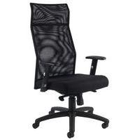Fauteuil HODE HD dos résille Noir Acc Reg assise Noir - Image principale
