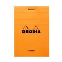 Bloc agrafé orange N 11 7,4x10,5 cm 80 feuillets 80g - Image principale