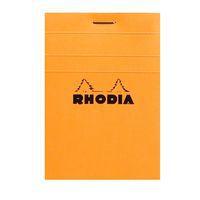 Bloc agrafé orange N 11 7,4x10,5 cm 80 feuillets 5x5 80g - Image principale