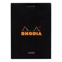 Bloc agrafé noir N 11 7,4x10,5 cm 80 feuillets 80g - Image principale