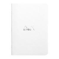 Cahier piqué blanc 14,8x21 cm 96 pages non détachables 80g - Image principale