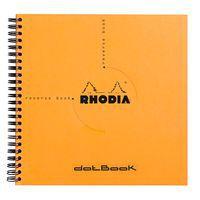 Reverse book reliure intégrale orange dot 21x21 cm 160 pages - Image principale