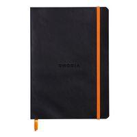 Rhodiarama carnet souple noir A5 160 pages dot 90g - Image principale