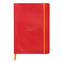Rhodiarama carnet souple coquelicot A5 160 pages ligné 90g - Image principale