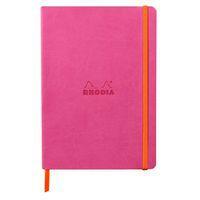 Rhodiarama carnet souple fuchsia A5 160 pages ligné 90g - Image principale