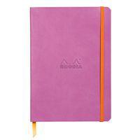 Rhodiarama carnet souple lilas A5 160 pages ligné 90g - Image principale