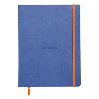 Rhodiarama carnet souple saphir 19x25 cm 160 pages dot 90g - Image principale