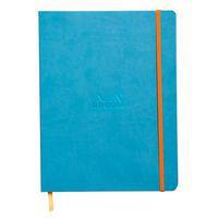 Rhodiarama carnet souple turquoise 19x25cm 160 pages dot 90g - Image principale
