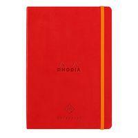 Carnet perpétuel coquelicot A5 coins microperforés + élastique - Image principale