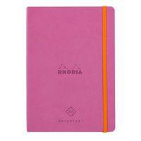 Carnet perpétuel lilas A5 coins microperforés + élastique - Image principale