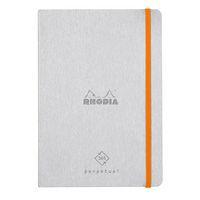 Carnet perpétuel silver A5 coins microperforés + élastique - Image principale