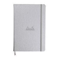 Webnotebook silver A5 192 pages ligné fermeture élastique - Image principale