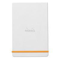 Rhodiarama Webnotepad rigide blanc A5 ligné + élastique - Image principale