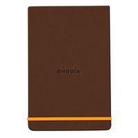 Rhodiarama Webnotepad rigide bronze A5 ligné + élastique - Image principale