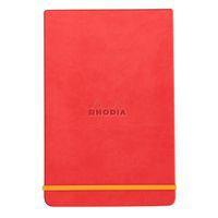 Rhodiarama Webnotepad rigide corail A5 ligné + élastique - Image principale