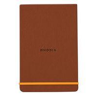 Rhodiarama Webnotepad rigide cuivre A5 ligné + élastique - Image principale