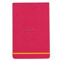 Rhodiarama Webnotepad rigide framboise A5 ligné + élastique - Image principale