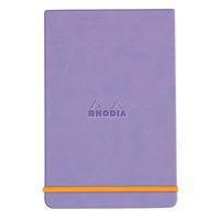 Rhodiarama Webnotepad rigide iris A5 ligné + élastique - Image principale