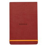 Rhodiarama Webnotepad rigide nacarat A5 ligné + élastique - Image principale