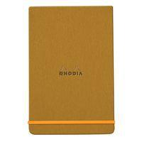 Rhodiarama Webnotepad rigide or A5 ligné + élastique - Image principale