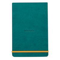 Rhodiarama Webnotepad rigide paon A5 ligné + élastique - Image principale