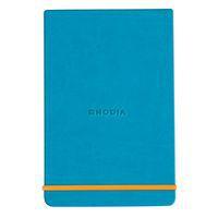 Rhodiarama Webnotepad rigide turquoise A5 ligné + élastique - Image principale
