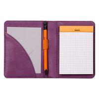 Livret porte-bloc n 11 violet pour bloc ou carnet format A7 - Image principale