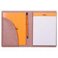 Livret porte-bloc n 16 bois de rose pour bloc ou carnet A5 - Image principale
