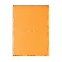 Porte-bloc orange avec porte-crayon + bloc n 13 5x5 - Image principale