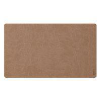 Sous-main souple L 90x43 cm taupe simili cuir italien - Image principale