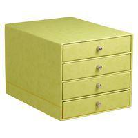 Trieur 4 tiroirs simili cuir - Rhodia - Image principale