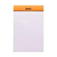 Bloc agrafé orange N 14 11x17 cm 80 feuillets 80g - Image 4