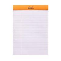 Bloc agrafé orange N 16 14,8x21 cm 80 feuillets 80g - Image 3