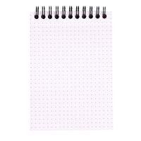 Bloc reliure intégrale noir dot 10,5x14,8 cm 80 feuillets - Image 2