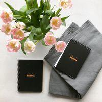 Notepad Rhodiactive 90g intégral 14,8x21cm petits carreaux - Image 4
