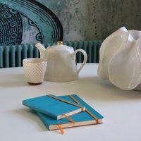 Rhodiarama carnet souple turquoise A6 144 pages dot 90g - Image 3