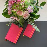 Rhodiarama carnet souple framboise A5 160 pages dot 90g - Image 2