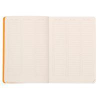 Carnet perpétuel noir A5 coins microperforés + élastique - Image 2