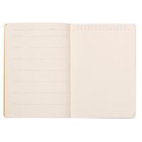 Carnet perpétuel orange A5 coins microperforés + élastique - Image 4