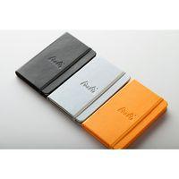 Webnotebook orange 9x14 cm 192 pages dot fermeture élastique - Image 2