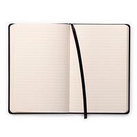 Webnotebook noir A5 192 pages ligné fermeture élastique - Image 4