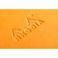 Rhodiarama Webnotepad orange anis A6 ligné + élastique - Image 2