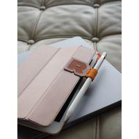 Porte-stylo autoadhésif chocolat pour blocs carnets et agendas - Image 4