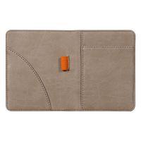 Livret porte-bloc n 11 taupe pour bloc ou carnet format A7 - Image 2